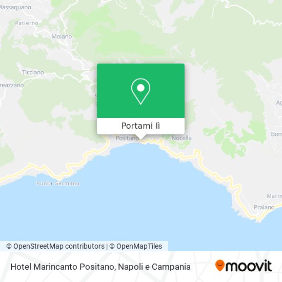 Mappa Hotel Marincanto Positano