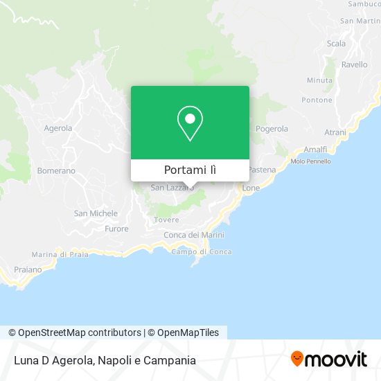 Mappa Luna D Agerola