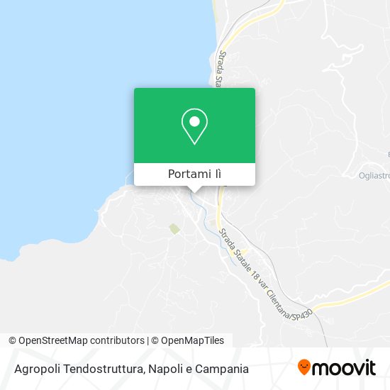 Mappa Agropoli Tendostruttura