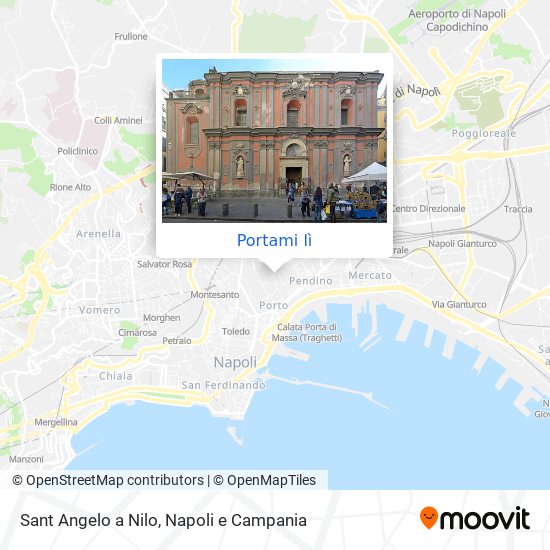 Mappa Sant Angelo a Nilo