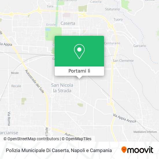 Mappa Polizia Municipale Di Caserta