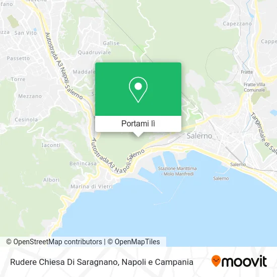 Mappa Rudere Chiesa Di Saragnano