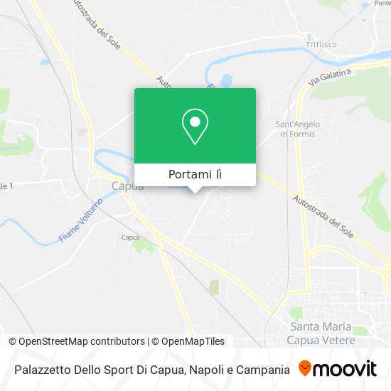Mappa Palazzetto Dello Sport Di Capua