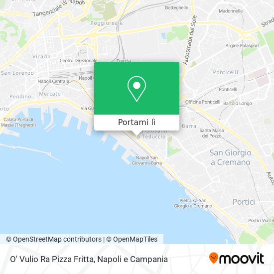 Mappa O' Vulio Ra Pizza Fritta