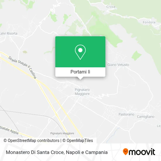 Mappa Monastero Di Santa Croce