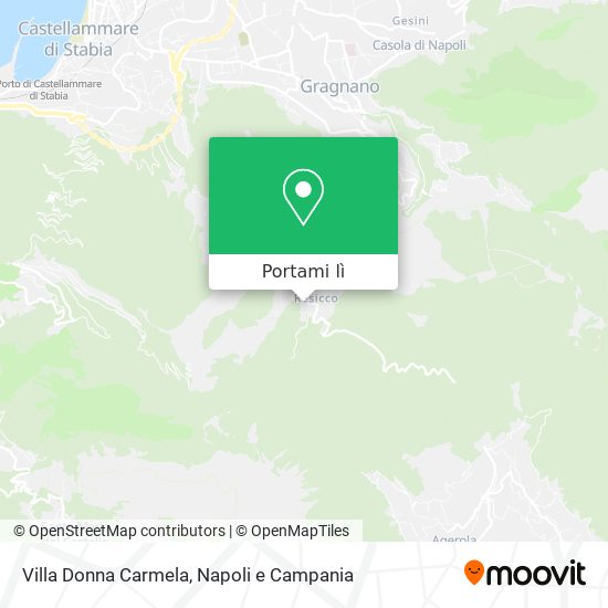 Mappa Villa Donna Carmela