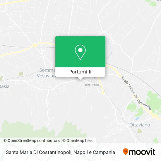 Mappa Santa Maria Di Costantinopoli