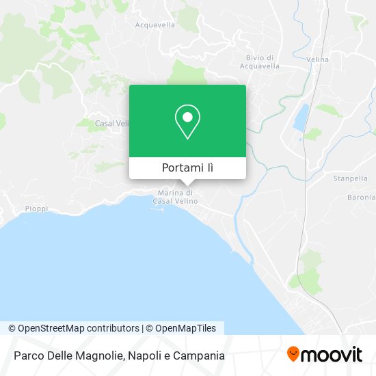 Mappa Parco Delle Magnolie