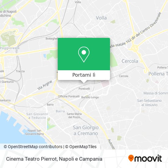 Mappa Cinema Teatro Pierrot
