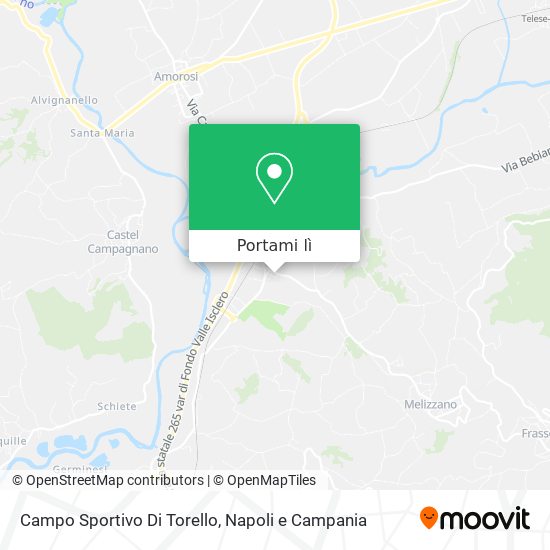 Mappa Campo Sportivo Di Torello