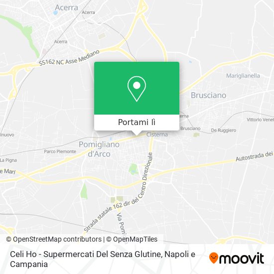 Mappa Celi Ho - Supermercati Del Senza Glutine