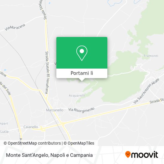 Mappa Monte Sant'Angelo