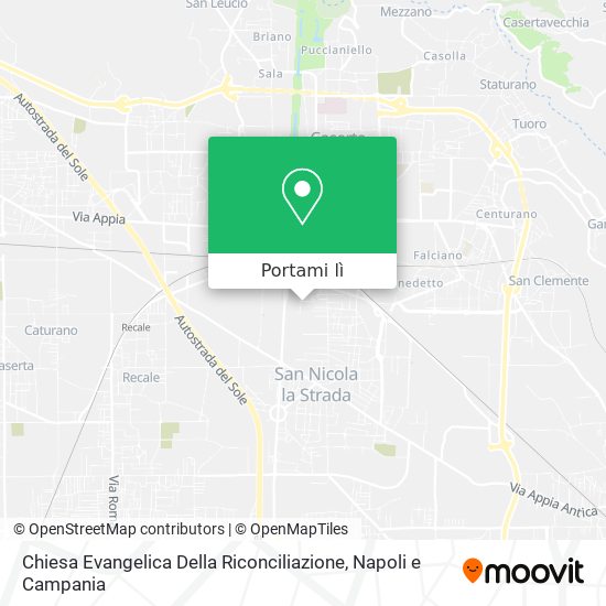 Mappa Chiesa Evangelica Della Riconciliazione