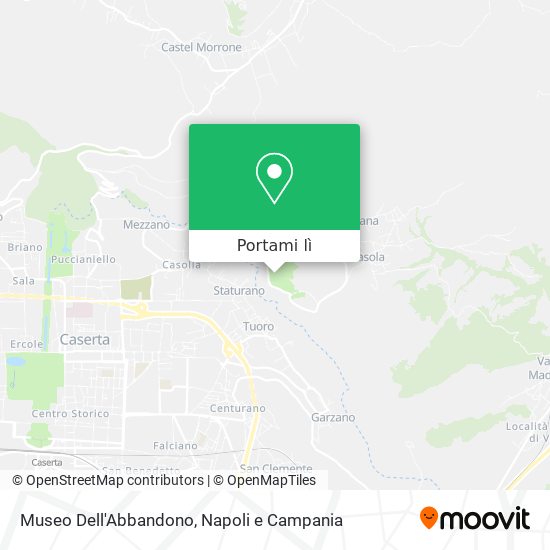 Mappa Museo Dell'Abbandono