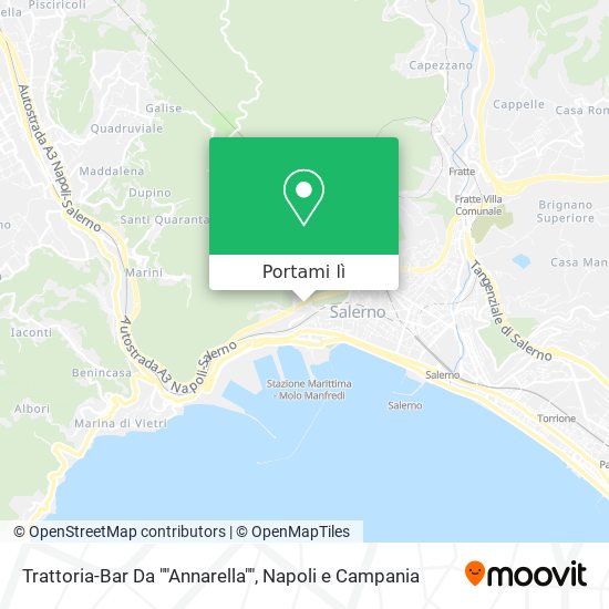 Mappa Trattoria-Bar Da ""Annarella""