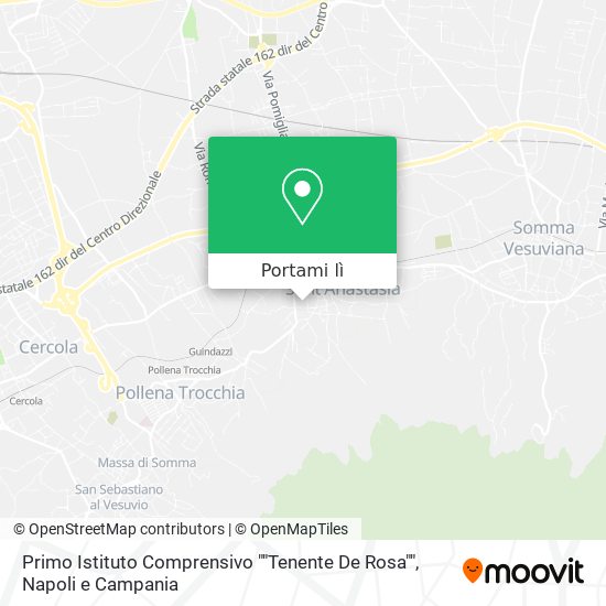 Mappa Primo Istituto Comprensivo ""Tenente De Rosa""