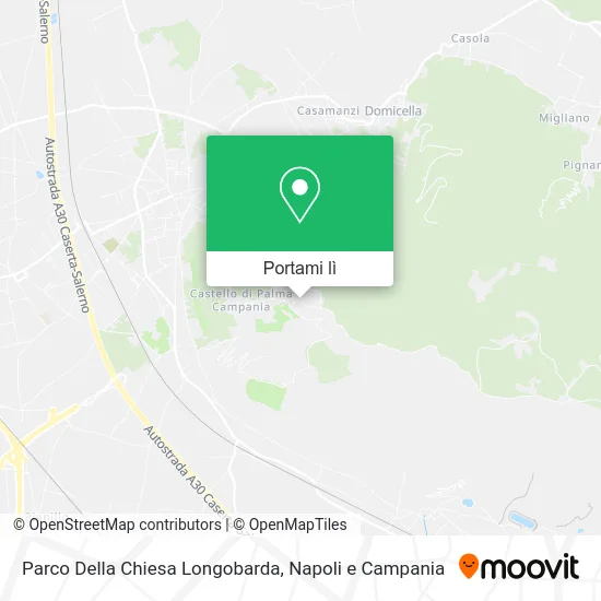 Mappa Parco Della Chiesa Longobarda