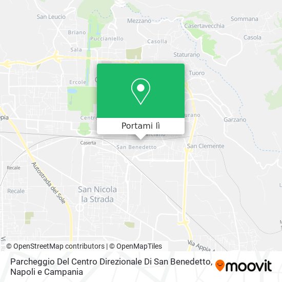 Mappa Parcheggio Del Centro Direzionale Di San Benedetto