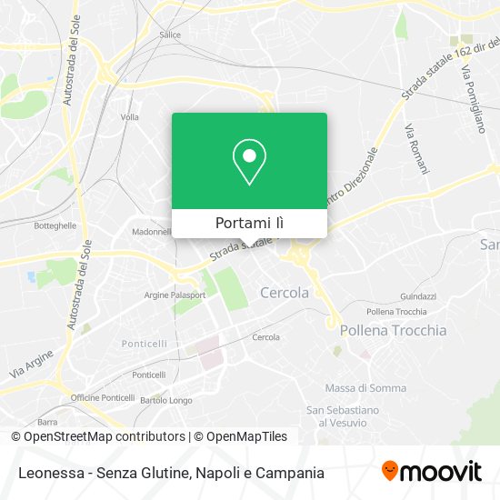 Mappa Leonessa - Senza Glutine