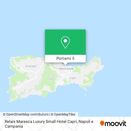 Mappa Relais Maresca Luxury Small Hotel Capri