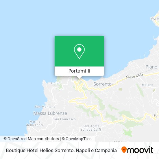 Mappa Boutique Hotel Helios Sorrento
