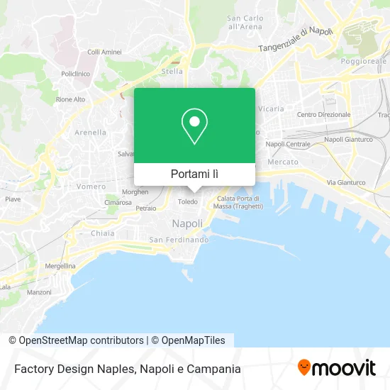 Mappa Factory Design Naples
