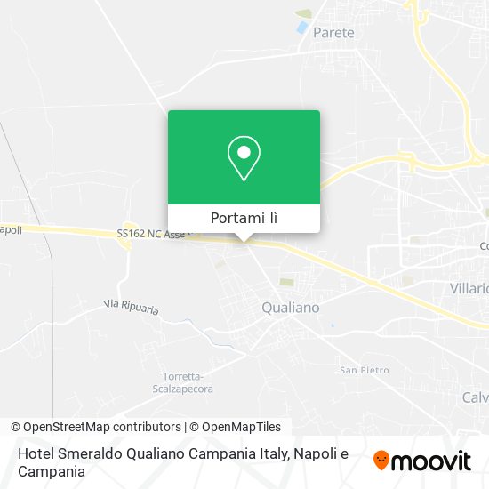 Mappa Hotel Smeraldo Qualiano Campania Italy