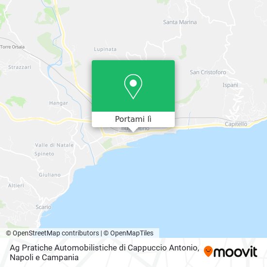 Mappa Ag Pratiche Automobilistiche di Cappuccio Antonio