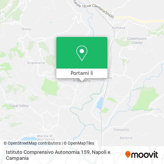 Mappa Istituto Comprensivo Autonomia 159