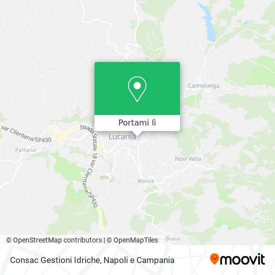 Mappa Consac Gestioni Idriche