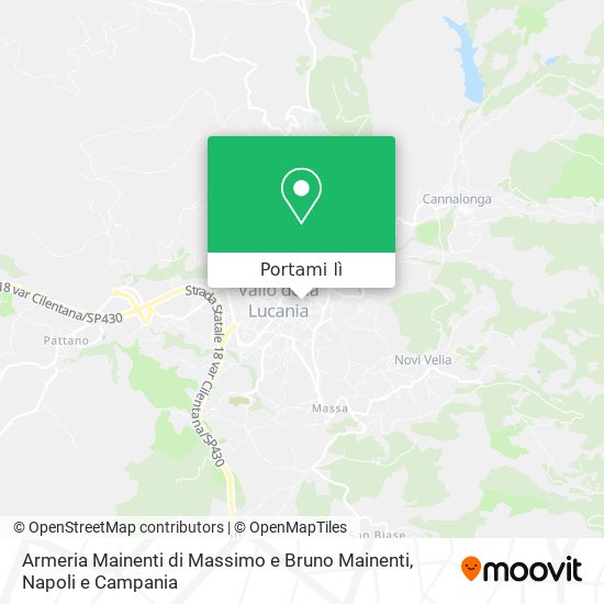 Mappa Armeria Mainenti di Massimo e Bruno Mainenti