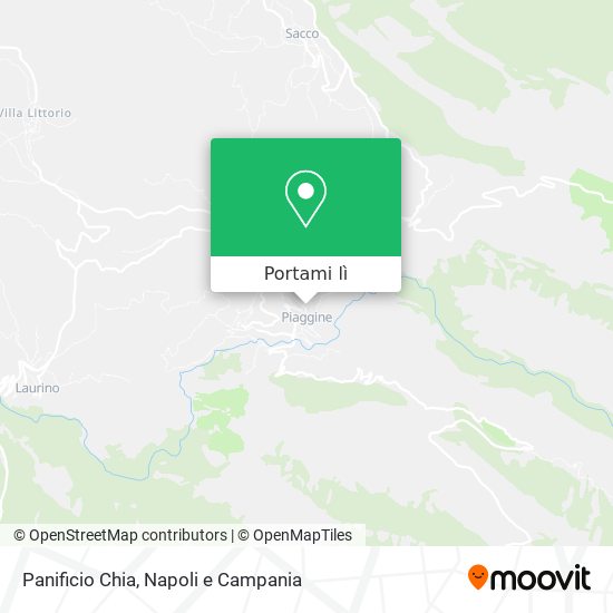 Mappa Panificio Chia