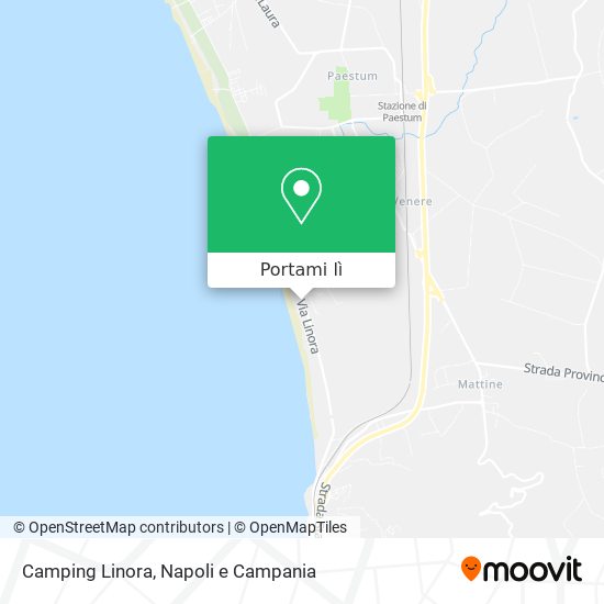Mappa Camping Linora