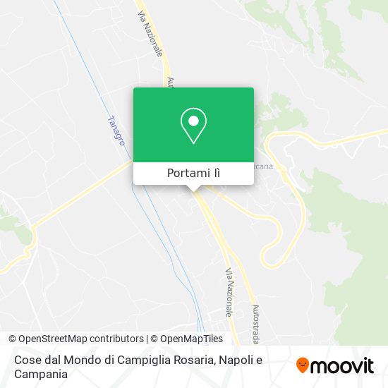 Mappa Cose dal Mondo di Campiglia Rosaria