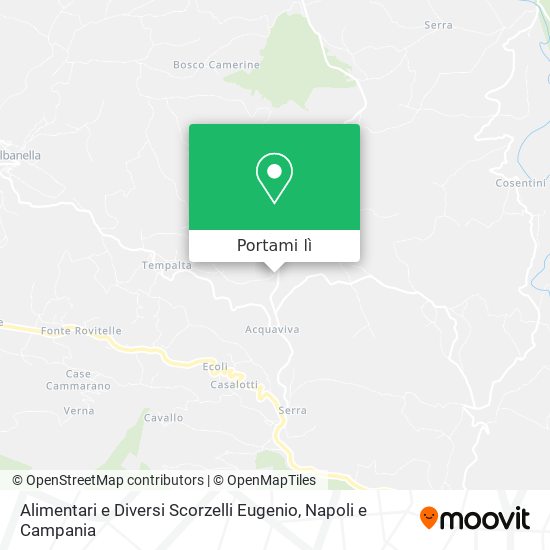 Mappa Alimentari e Diversi Scorzelli Eugenio