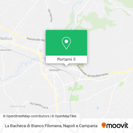 Mappa La Bacheca di Bianco Filomena