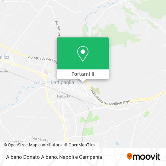 Mappa Albano Donato Albano