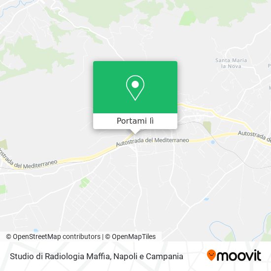 Mappa Studio di Radiologia Maffia