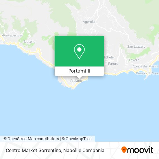 Mappa Centro Market Sorrentino