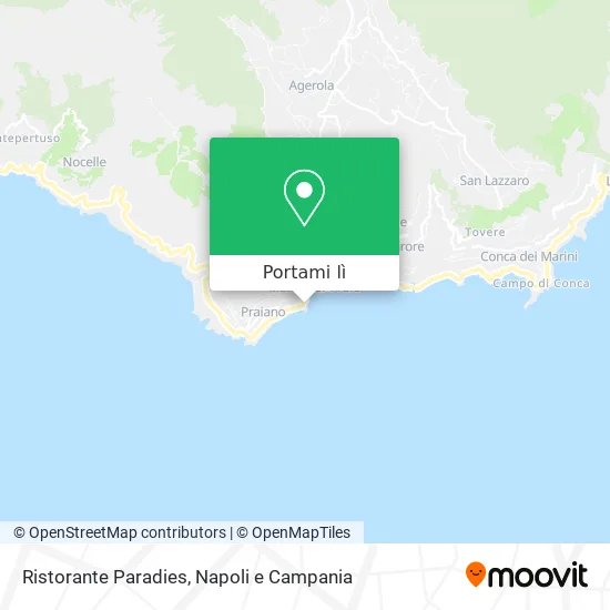 Mappa Ristorante Paradies