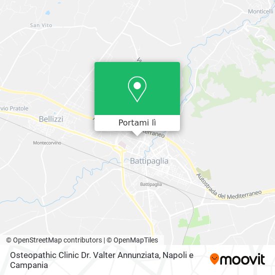 Mappa Osteopathic Clinic Dr. Valter Annunziata