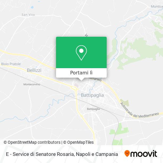 Mappa E - Service di Senatore Rosaria