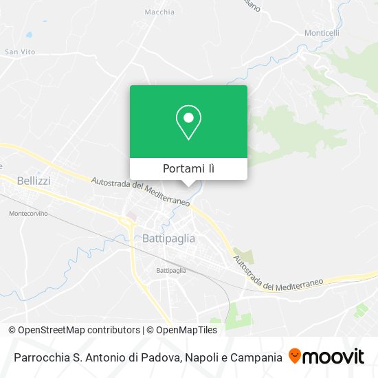 Mappa Parrocchia S. Antonio di Padova