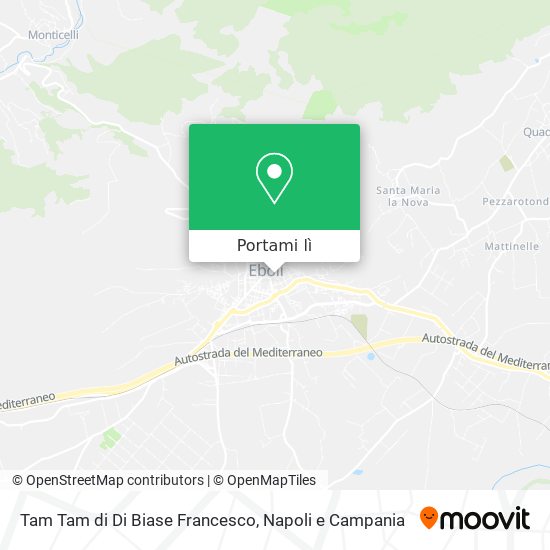 Mappa Tam Tam di Di Biase Francesco