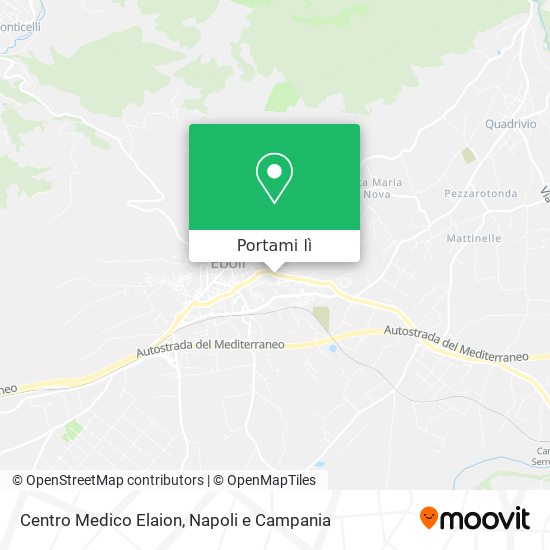 Mappa Centro Medico Elaion