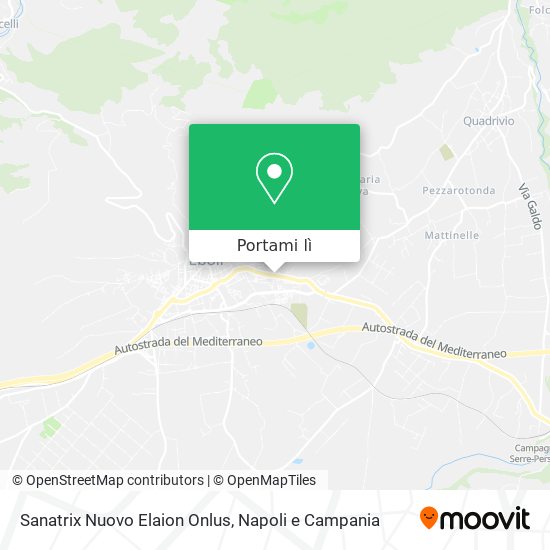 Mappa Sanatrix Nuovo Elaion Onlus