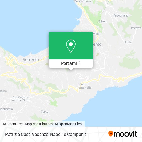 Mappa Patrizia Casa Vacanze