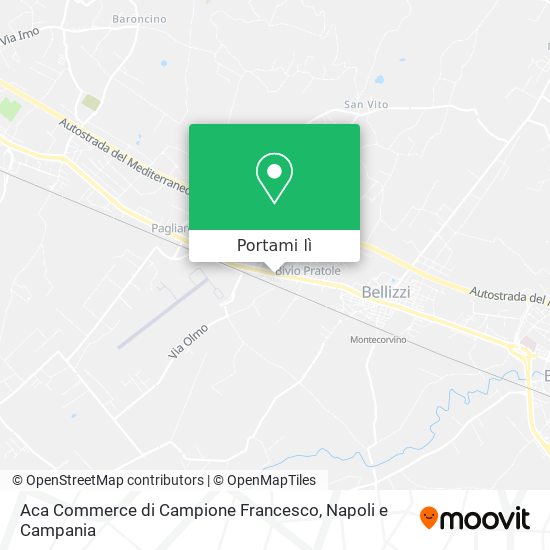 Mappa Aca Commerce di Campione Francesco