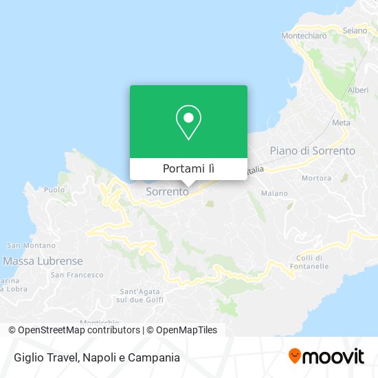 Mappa Giglio Travel