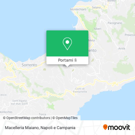 Mappa Macelleria Maiano
